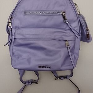 PURPLE MADDEN NYC LIKE NEW 11"W X 12"L.